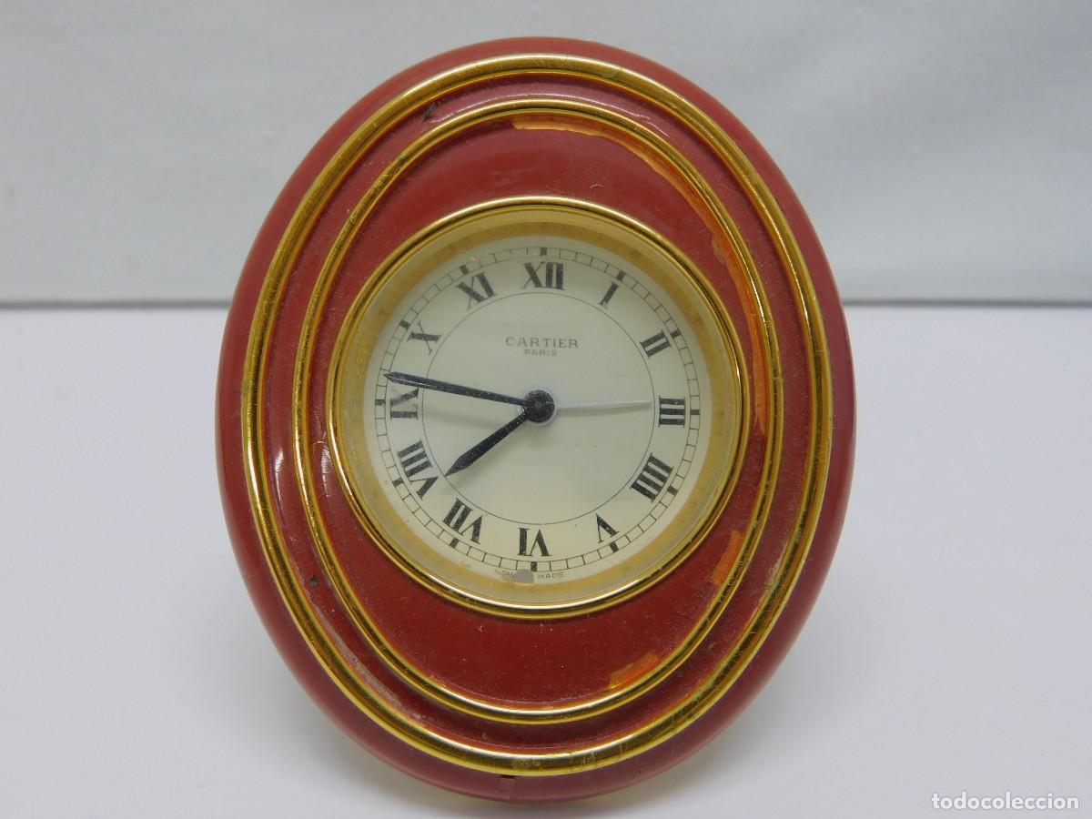 Despertadores antiguos: RELOJ DESPERTADOR CARTIER