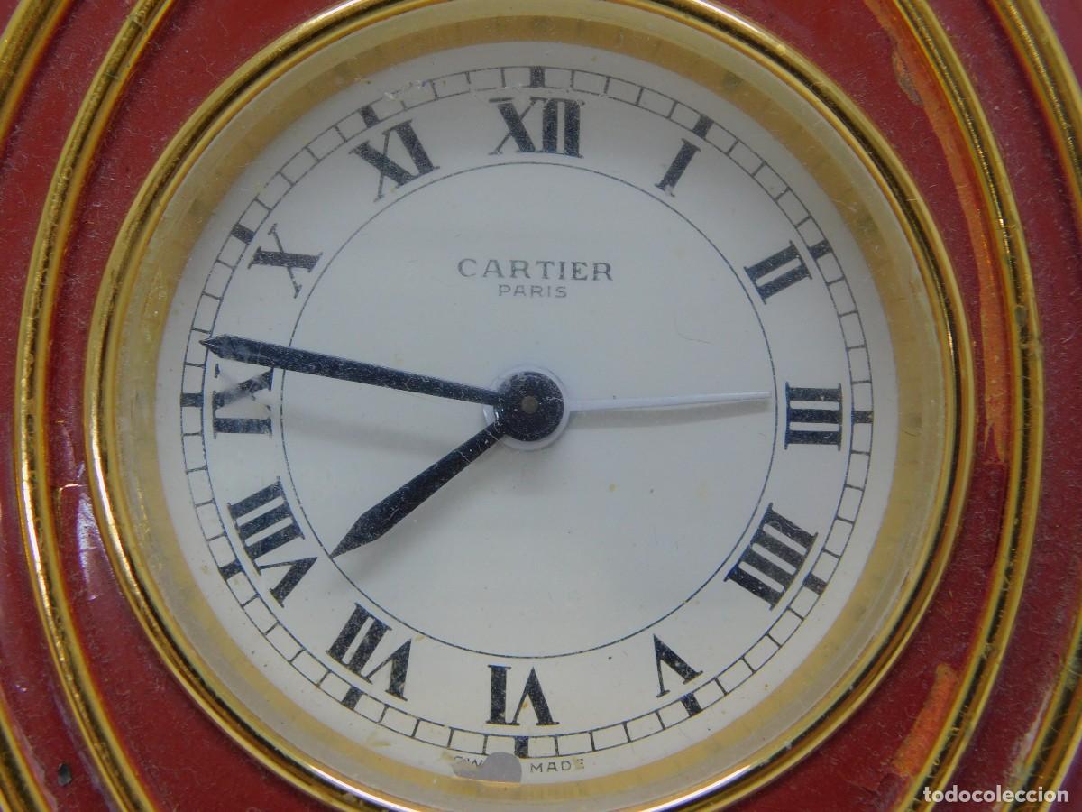 Despertadores antiguos: RELOJ DESPERTADOR CARTIER - Foto 2