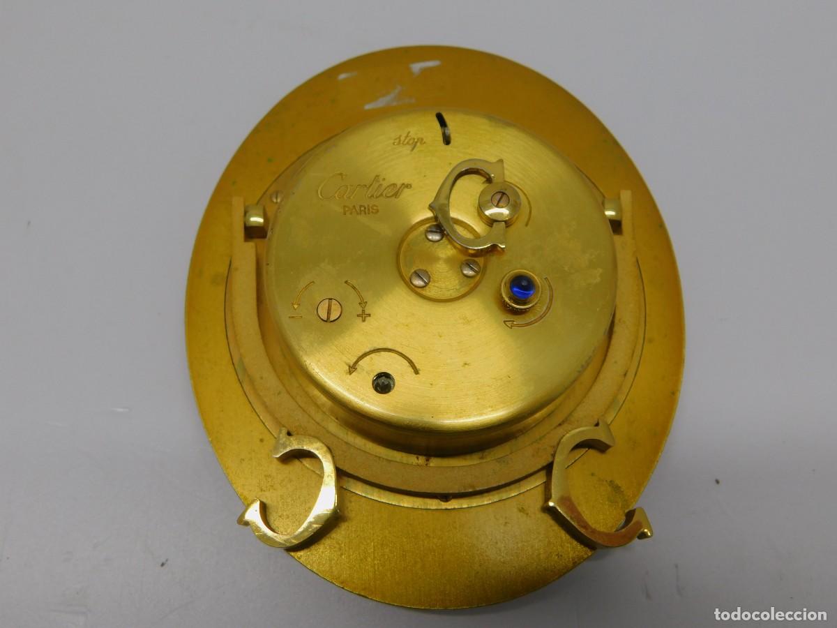 Despertadores antiguos: RELOJ DESPERTADOR CARTIER - Foto 10