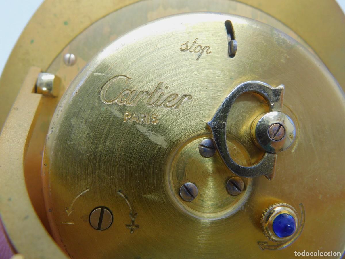 Despertadores antiguos: RELOJ DESPERTADOR CARTIER - Foto 11