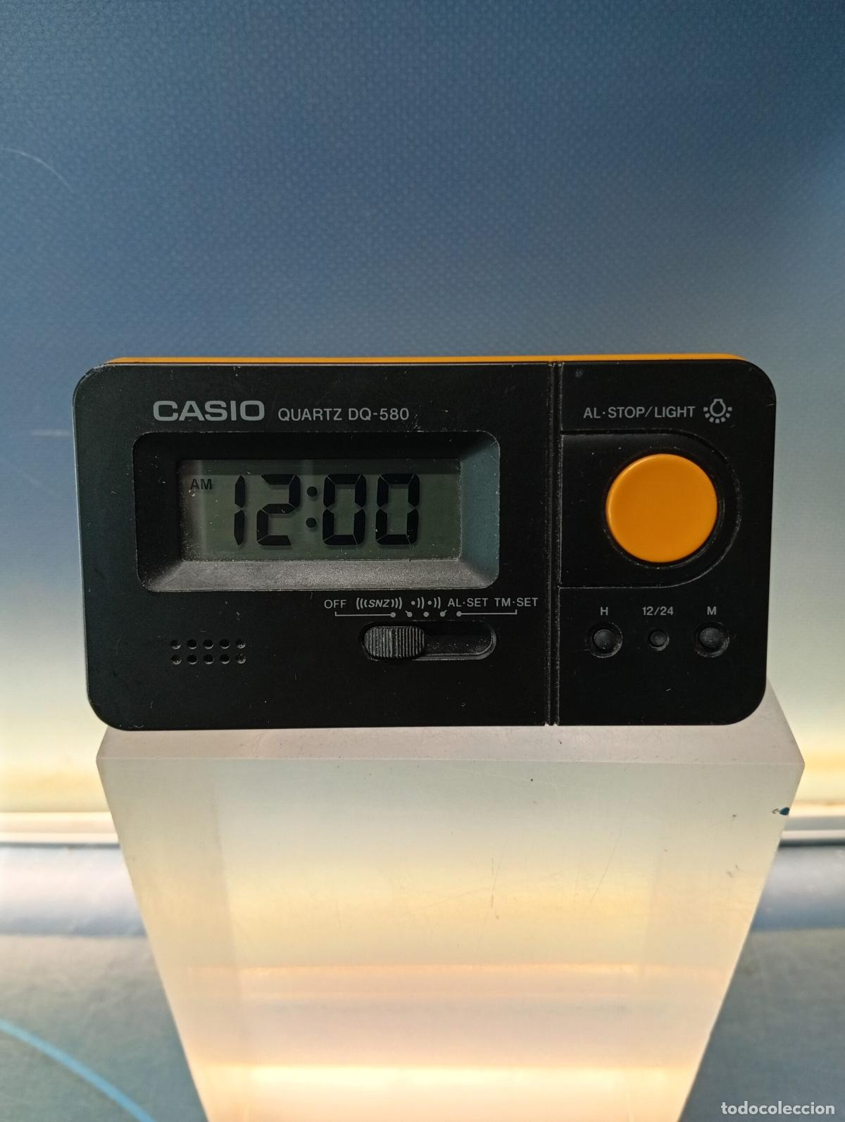 Despertadores antiguos: Despertador, Casio QUARTZ DQ-580 - Foto 1