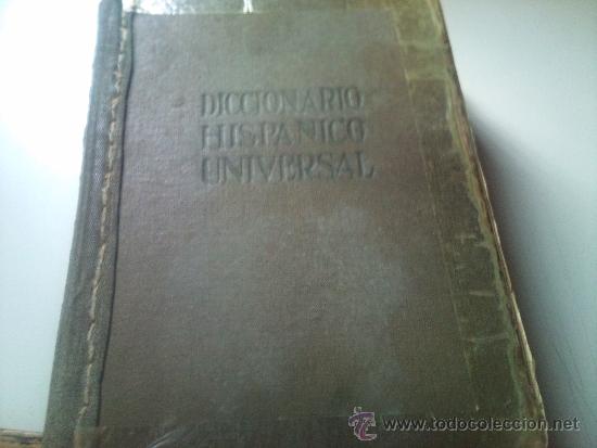 Diccionarios antiguos: DICCIONARIO HISPANICO UNIVERSAL - 2 TOMOS - Foto 5