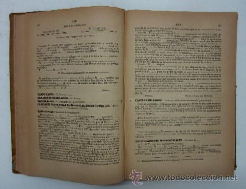 Diccionarios antiguos: DICCIONARIO GENERAL DE FORMULARIOS - A&Ntilde;O 1881 - Foto 3