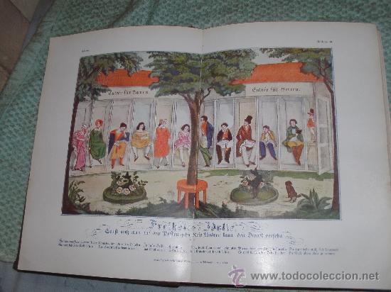 Diccionarios antiguos: BILDER-LEXIKON - 2 TOMOS - - Foto 4