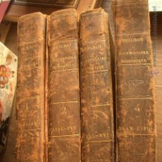 Diccionarios antiguos: 1822. 100 GRABADOS 1200 PERSONAJES DICTIONNAIRE HISTORIQUE ET BIBLIOGRAPHIQUE. Lote 41742045