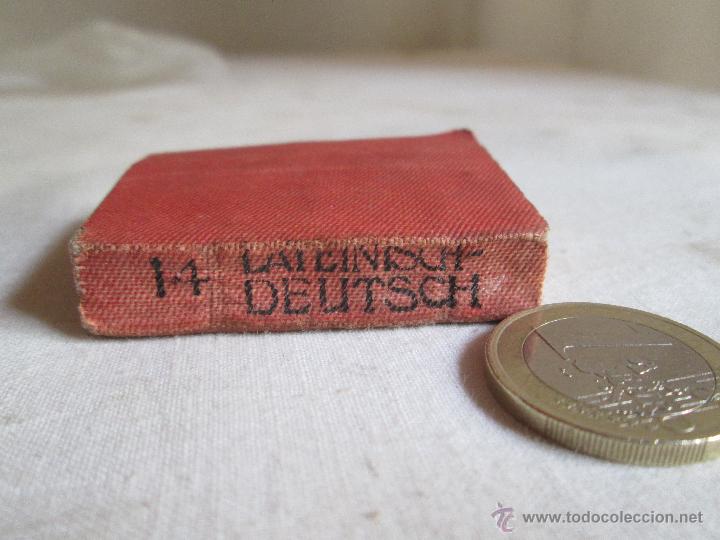 Diccionarios antiguos: DICCIONARIO MINIATURA. - Foto 2