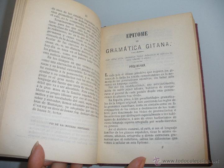 Diccionarios antiguos: Diccionario Gitano - Foto 3