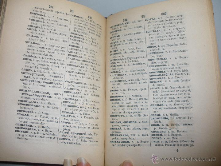 Diccionarios antiguos: Diccionario Gitano - Foto 5