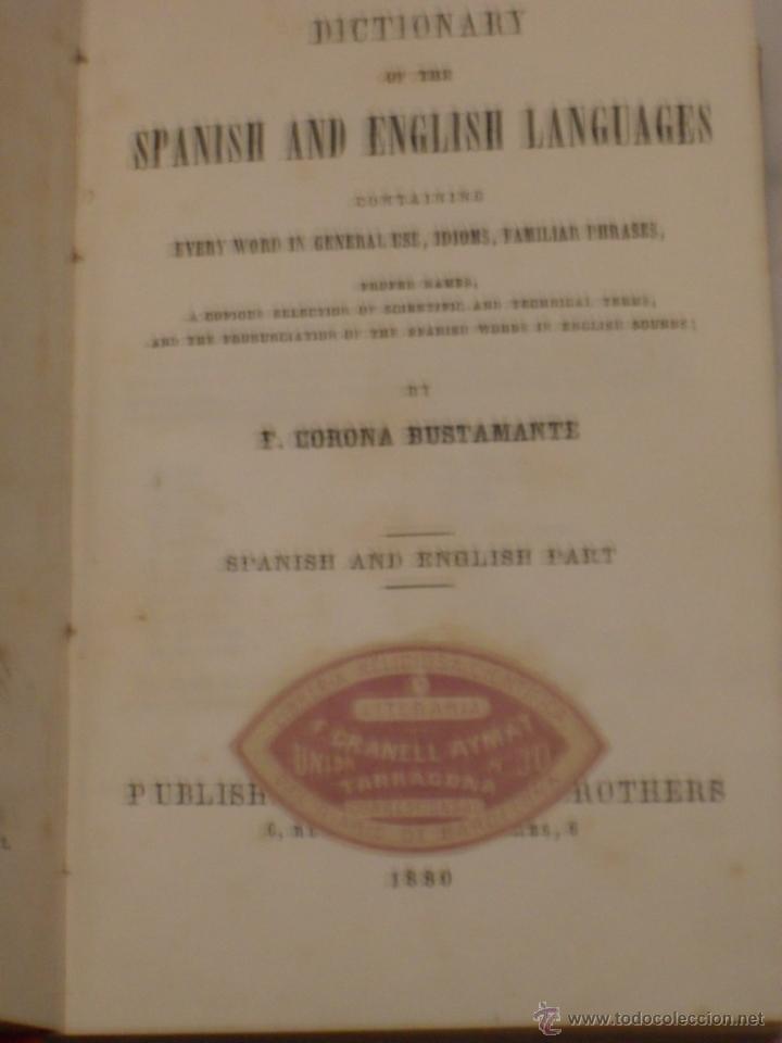 Diccionarios antiguos: Diccionario Garnier 1880 - Foto 6