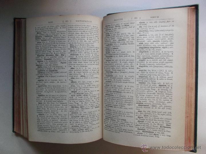 Diccionarios antiguos: MACMILLAN&acute;S ELEMENTARY LATIN-ENGLISH DICTIONARY 1897 - Foto 6