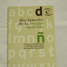 Livros antigos: DICCIONARIO DE LA LENGUA ESPAÑOLA ESPASA. Lote 50549233