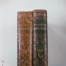 Diccionarios antiguos: DICCIONARIO CASTELLANO - CATALAN Y CATALAN - CASTELLANO CON 1670 REFRANES. MAGIN FERRER. 1847-1854.