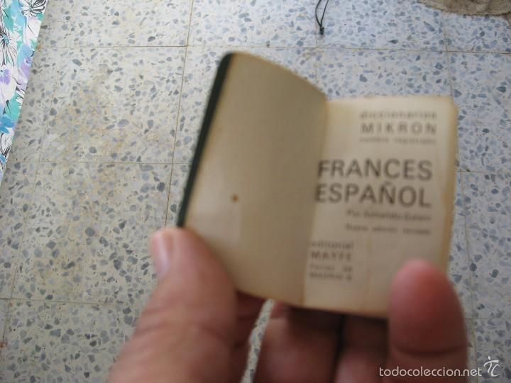 Diccionarios antiguos: Libros miniatura. - Foto 7
