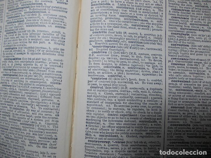 Diccionarios antiguos: Diccionario Ingl&eacute;s de 1.932 - Foto 2