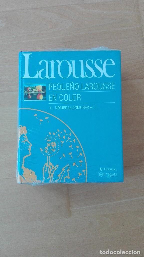Diccionarios antiguos: Larousse 3 vol&uacute;menes - Foto 1