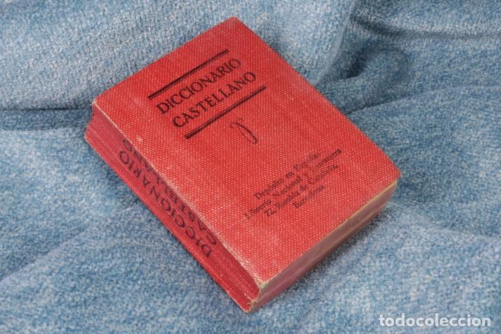Diccionarios antiguos: Libro Miniatura. Diccionario castellano. - Foto 1