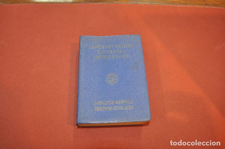 Diccionarios antiguos: english german langenscheidts universal dictionary - Foto 1