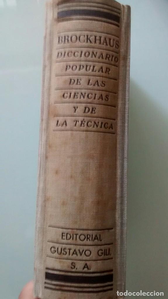 Diccionarios antiguos: Diccionario Brockhauss - Foto 2