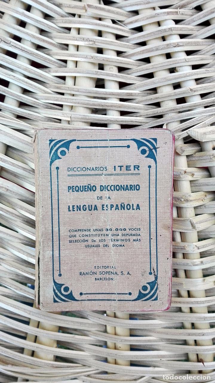 PEQUEÑO DICCIONARIO DE LA LENGUA ESPAÑOLA. BARCELONA. 1941 W (Libros Antiguos, Raros y Curiosos - Diccionarios)
