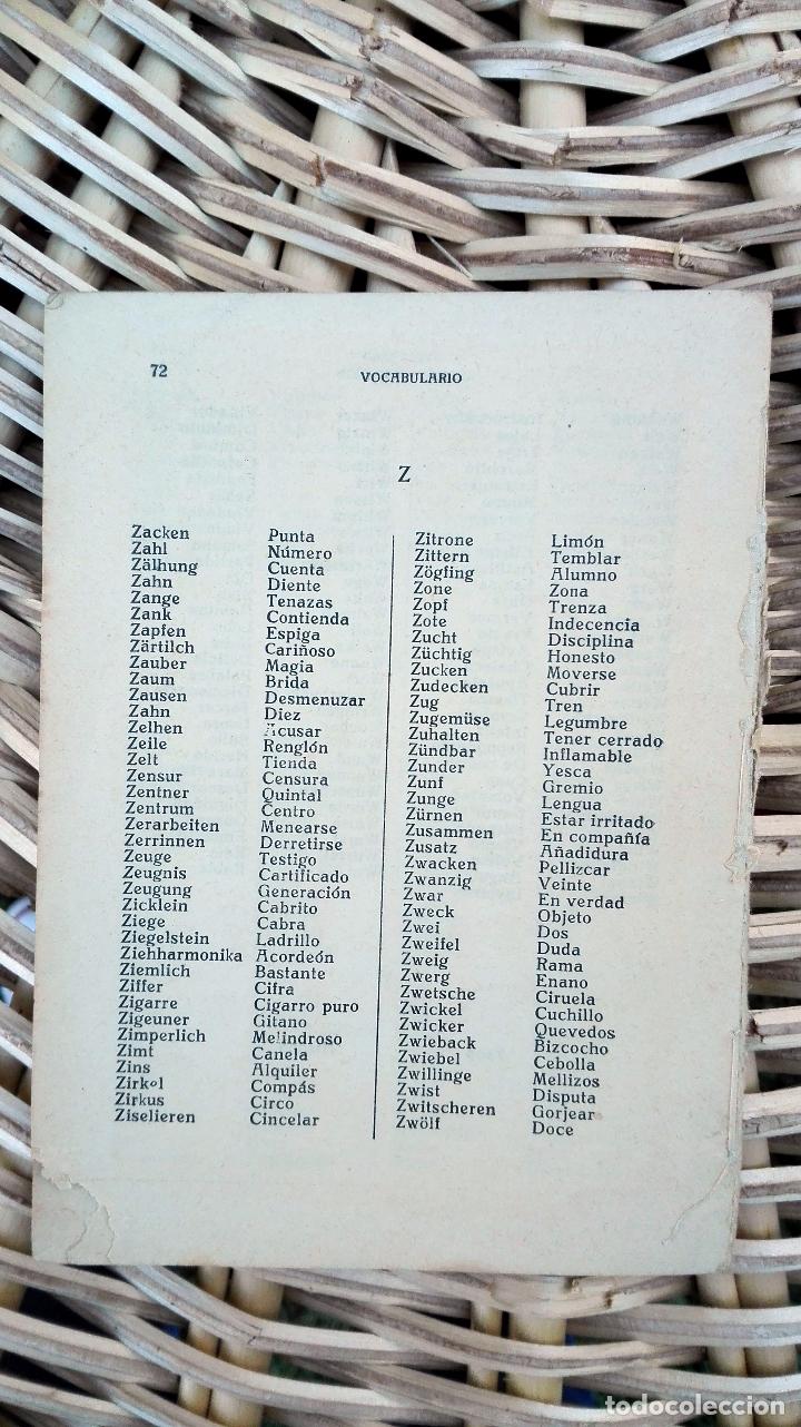 Diccionarios antiguos: DICCIONARIO ALEMAN- ESPAÑOL. 1936 SEVILLA W - Foto 3 - 101533291