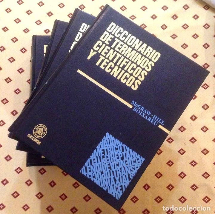 Diccionarios antiguos: Diccionario de t&eacute;rminos cient&iacute;ficos y t&eacute;cnicos - Foto 2
