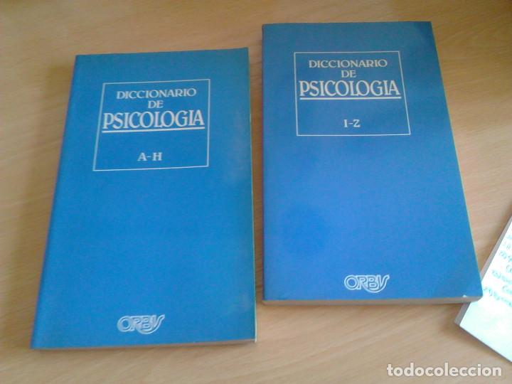 Diccionarios antiguos: DICCIONARIO DE PSICOLOG&Iacute;A - Foto 1