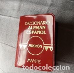 DICCIONARIO MIKRON ALEMÁN-ESPAÑOL EN MINIATURA DE 1982 (Libros Antiguos, Raros y Curiosos - Diccionarios)