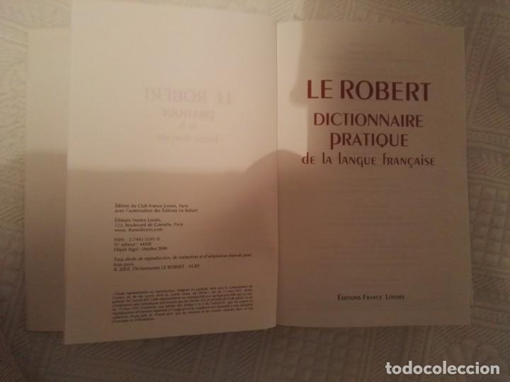 Diccionarios antiguos: Diccionario de frances Le Robert 2006 - Foto 2
