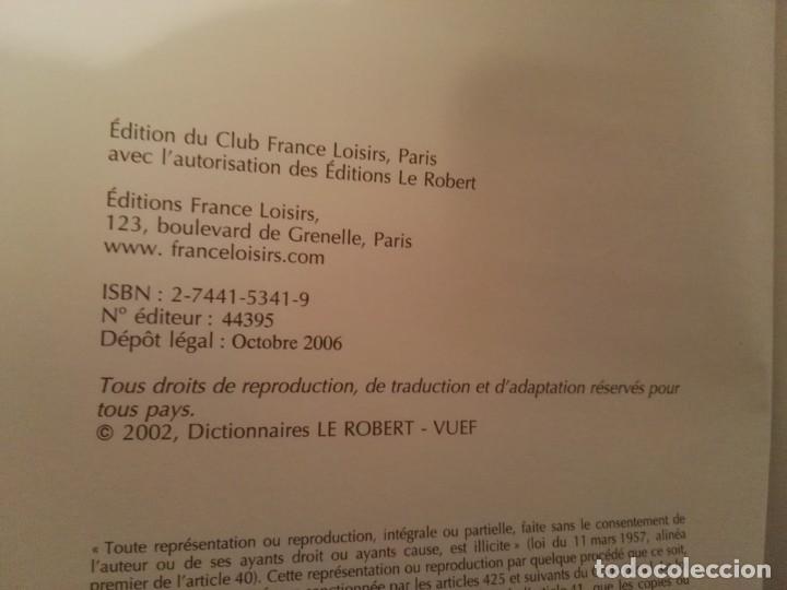 Diccionarios antiguos: Diccionario de frances Le Robert 2006 - Foto 3
