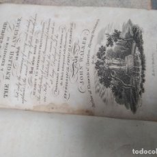 Diccionarios antiguos: WALKER´S PRONOUNCING DICTIONARY 1823