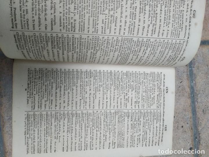 Diccionarios antiguos: Walker&acute;s pronouncing dictionary 1823 - Foto 6