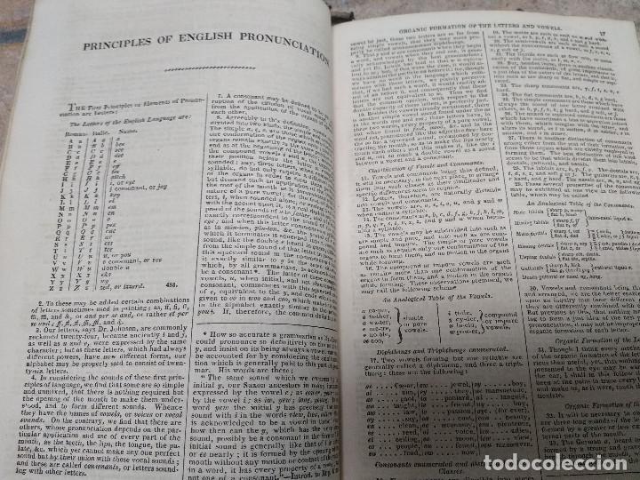 Diccionarios antiguos: Walker&acute;s pronouncing dictionary 1823 - Foto 7
