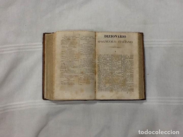 Diccionarios antiguos: DICCIONARIO ITALIANO - ESPAÑOL. 1843 - Foto 2 - 154559270