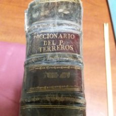 Diccionarios antiguos: DICCIONARIO DEL P. TERREROS 1793. Lote 160411525