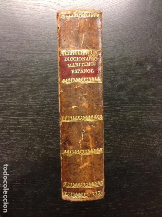 Diccionarios antiguos: DICCIONARIO MARITIMO ESPA&Ntilde;OL, 1831 - Foto 2