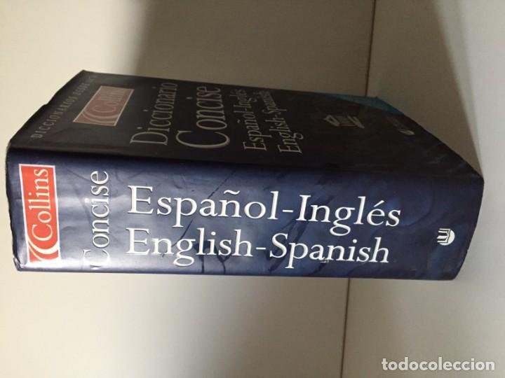 Diccionarios antiguos: DICIONARIO CONCISE ESPA&Ntilde;OL - INGL&Eacute;S - COLLINS - Foto 3