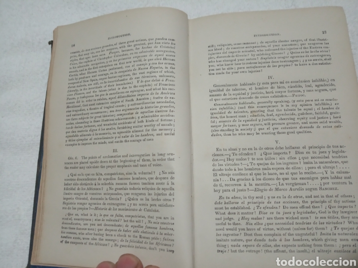 Diccionarios antiguos: New Spanish reader - Foto 7
