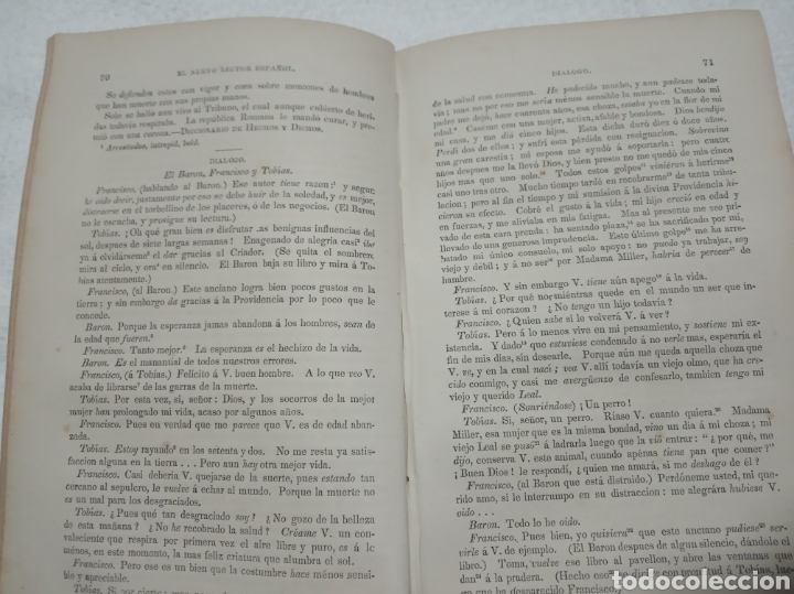 Diccionarios antiguos: New Spanish reader - Foto 8