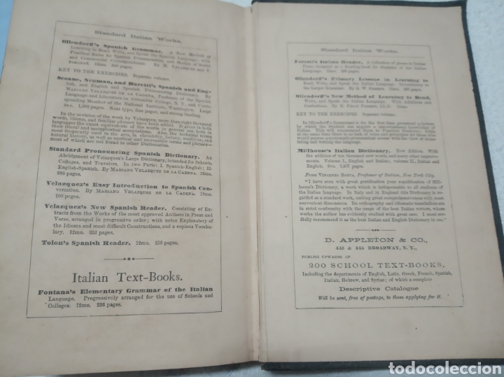 Diccionarios antiguos: New Spanish reader - Foto 12