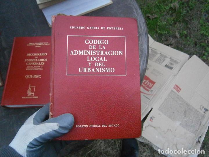 Diccionarios antiguos: CODIGO DE LA ADMINISTRACION LOCAL Y  DEL URBANISMO - Foto 1