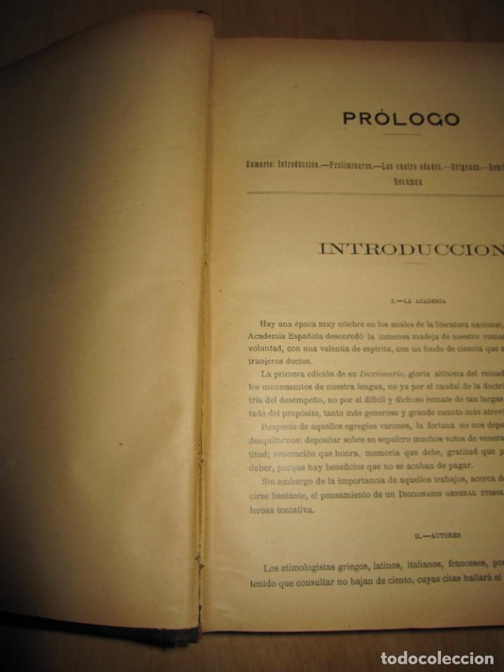 Diccionario General Etimológico De La Lengua Es Comprar Diccionarios Antiguos En Todocoleccion