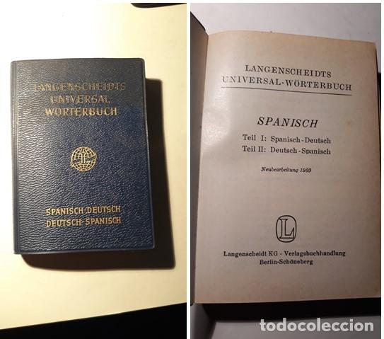 Diccionarios antiguos: DICCIONARIO ALEMAN-ESPA&Ntilde;OL - Foto 1