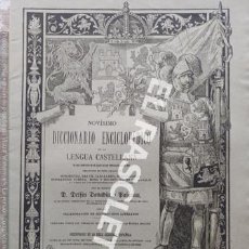 Diccionarios antiguos: ANTIGUO CUADERNO Nº101 DICCIONARIO ENCICLOPEDICO DE LA LENGUA CASTELLANA D. DELFIN DONADIU Y PUIGNAU. Lote 219619410