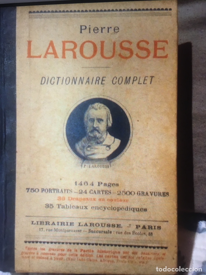 Diccionarios antiguos: Diccionario larousse - Foto 2