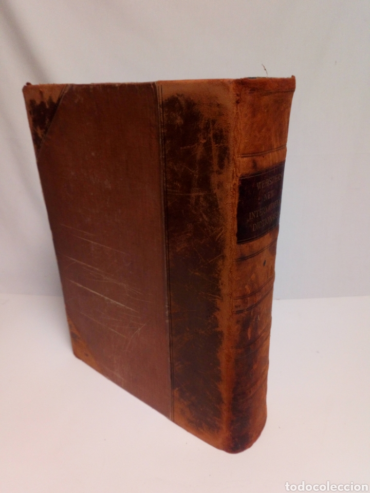 Diccionarios antiguos: Websters New international dictionary. Edici&oacute;n 1924 - Foto 4
