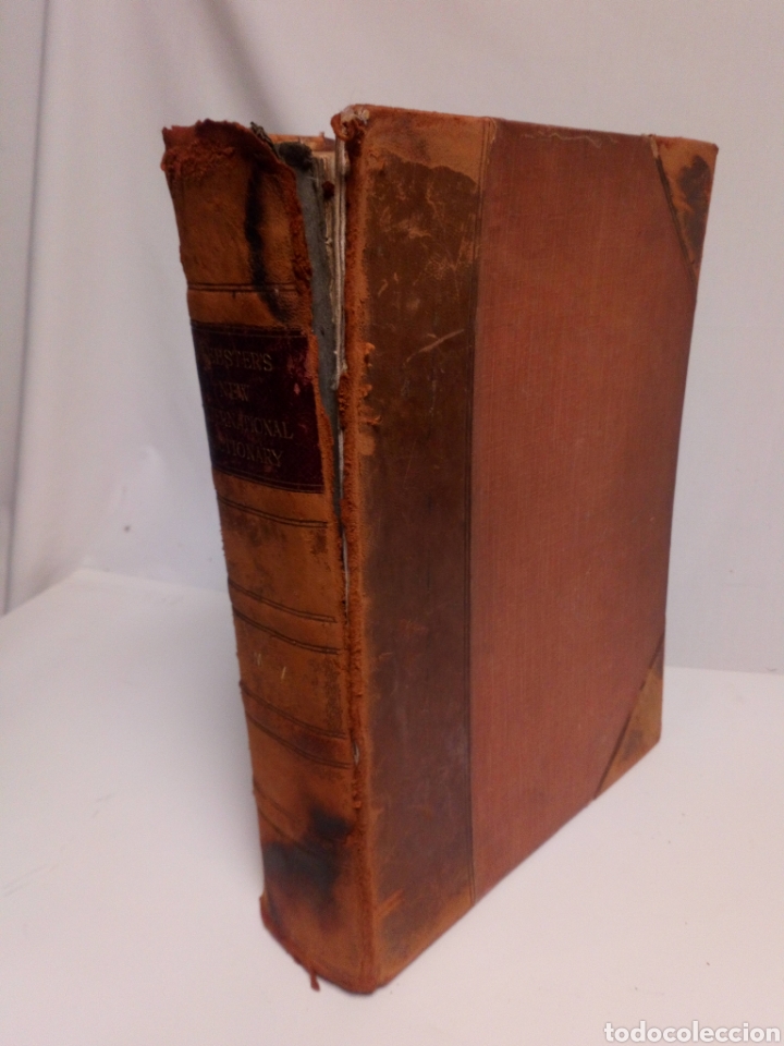Diccionarios antiguos: Websters New international dictionary. Edici&oacute;n 1924 - Foto 7