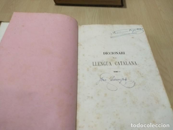 Diccionarios antiguos: Diccionari catal&agrave; castell&agrave; - Foto 4