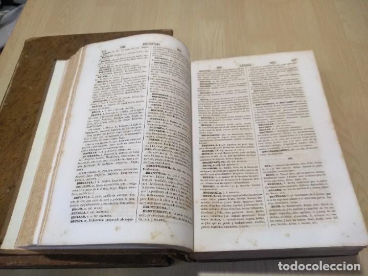 Diccionarios antiguos: Diccionari catal&agrave; castell&agrave; - Foto 8