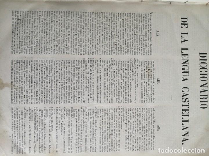 Diccionarios antiguos: DICCIONARIO R.A.E 1863 - Foto 4