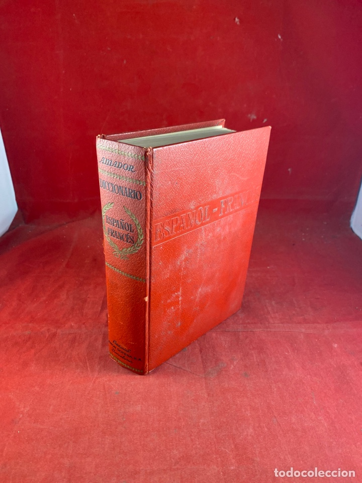 Diccionarios antiguos: Diccionario espa&ntilde;ol franc&eacute;s - Foto 1